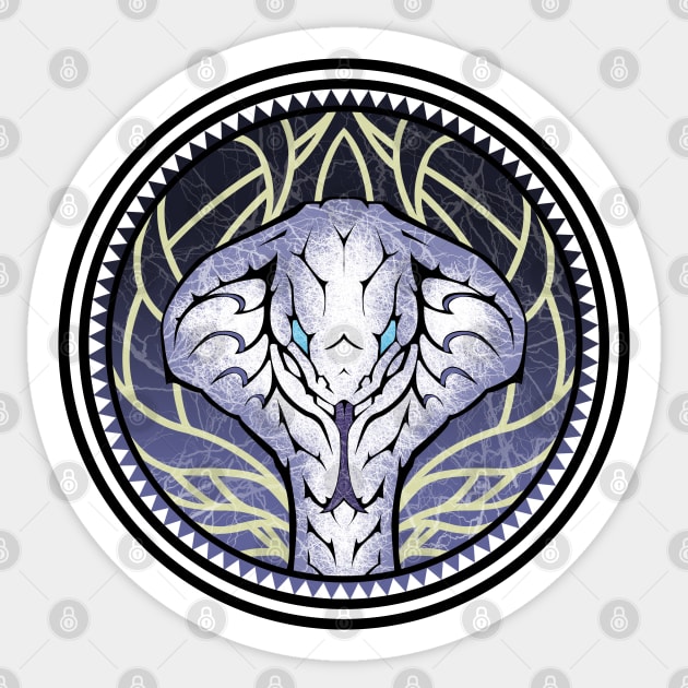 Anguis Union KHuX (Textless) T-Shirt Sticker by MHeartz